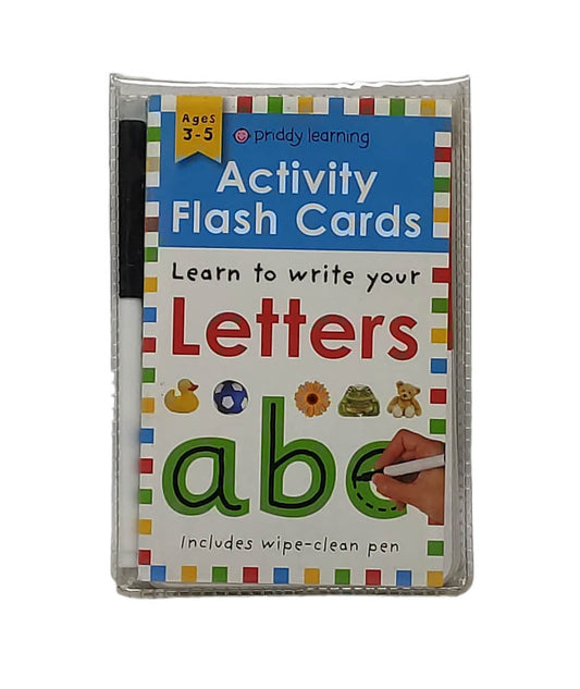 Activity Flash Cards Letters