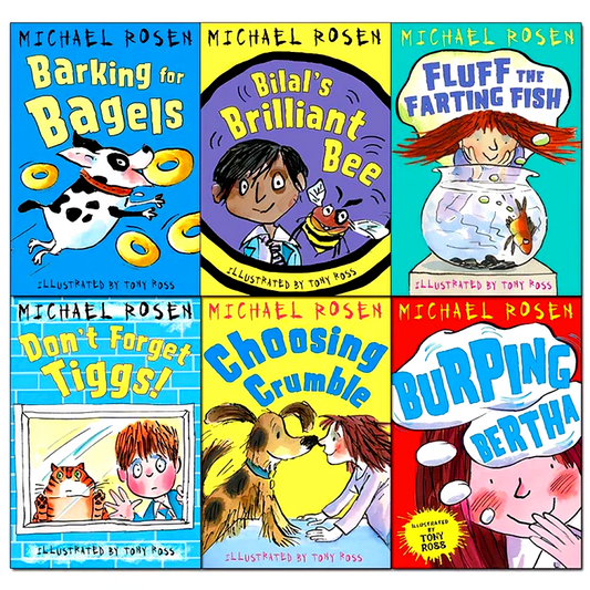 Michael Rosen Funny Stories 6 Book Pack