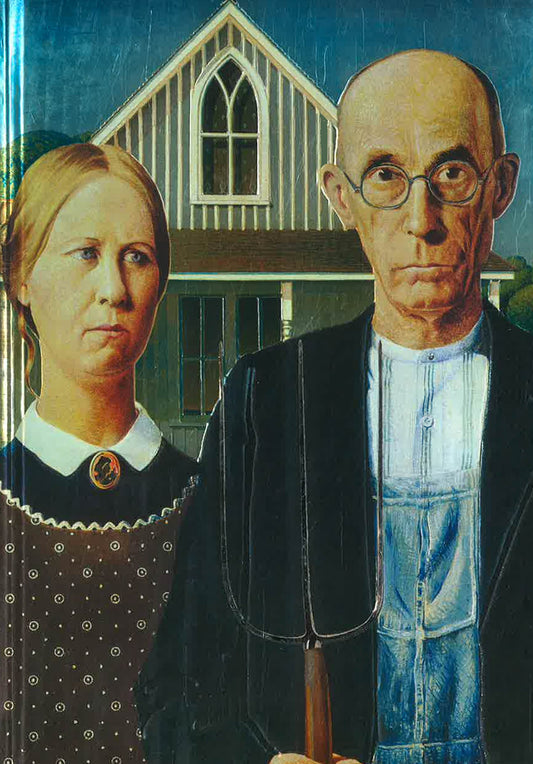 Grant Wood: American Gothic (Foiled Journal): 08 (Flame Tree Notebooks, 08)