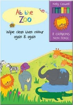 Colour Me Again And Again Book - At The Zoo
