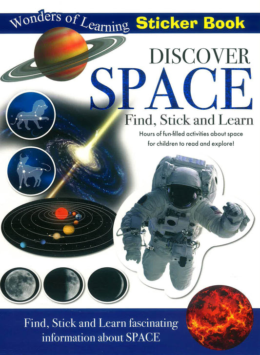 Wonders Of Learning: Sticker Book- Discover Space