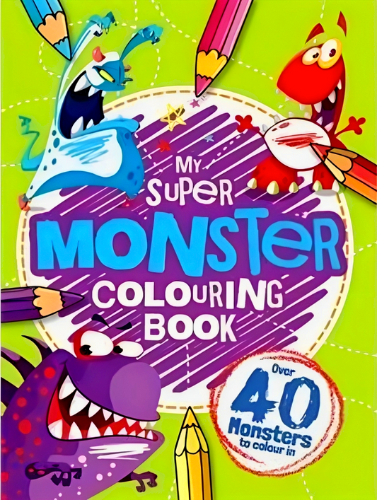 My Monster Colouring Book