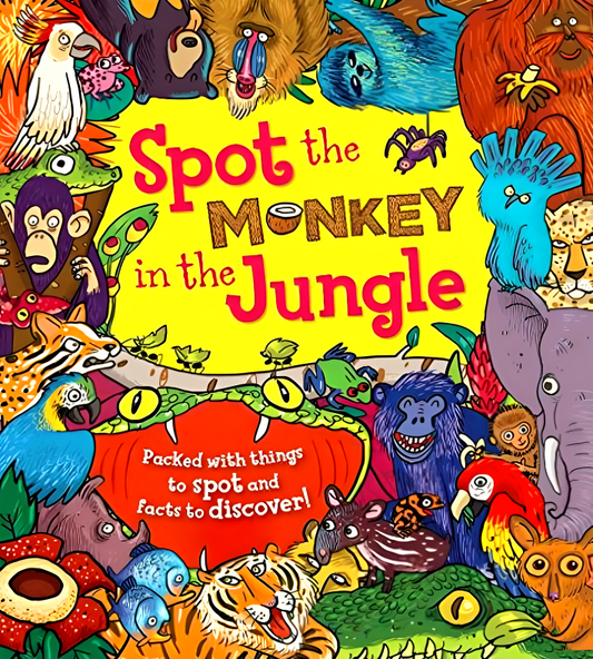 Spot The Monkey In The Jungle