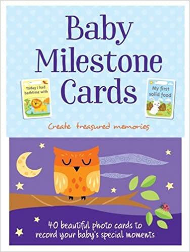 Baby Flash Cards: Baby Milestone Cards