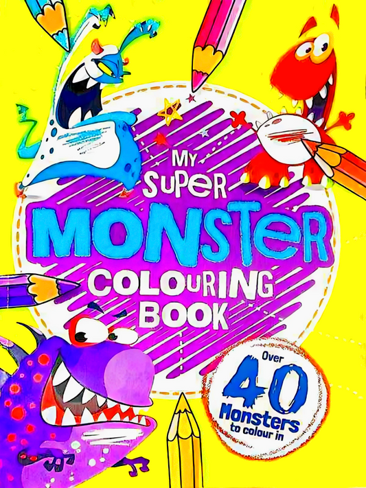 [Bargain corner] My Super Monster Colouring Book