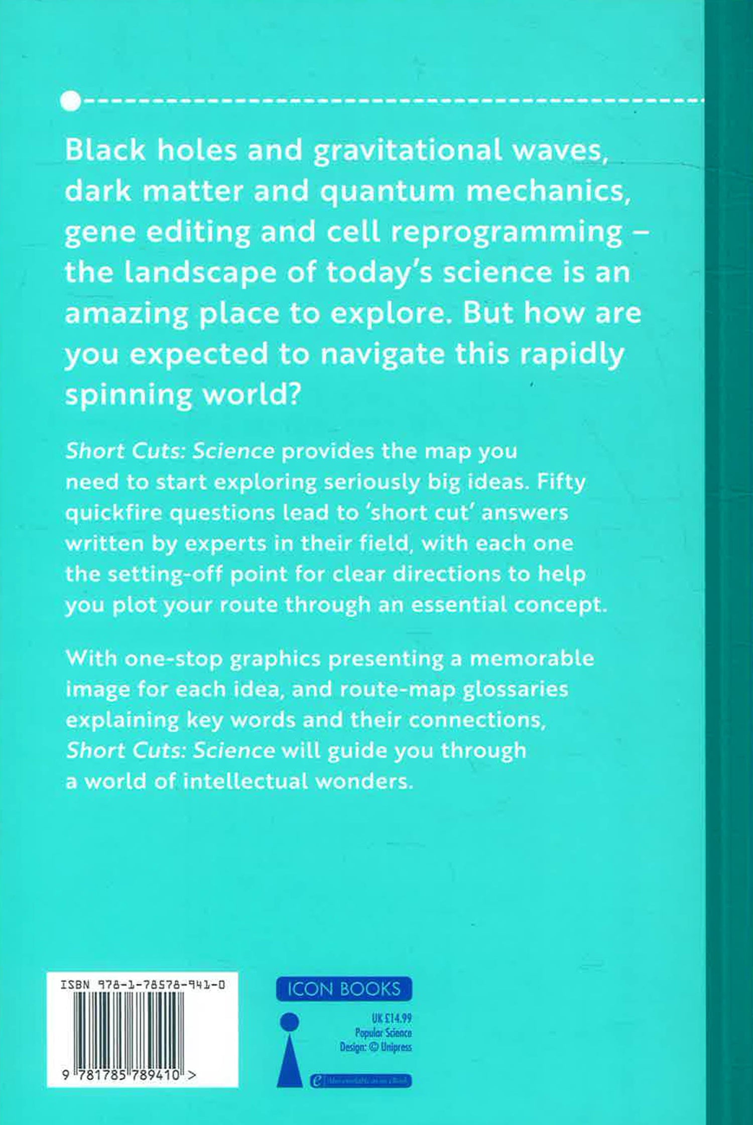 Short Cuts: Science by Mark Peplow – book cover