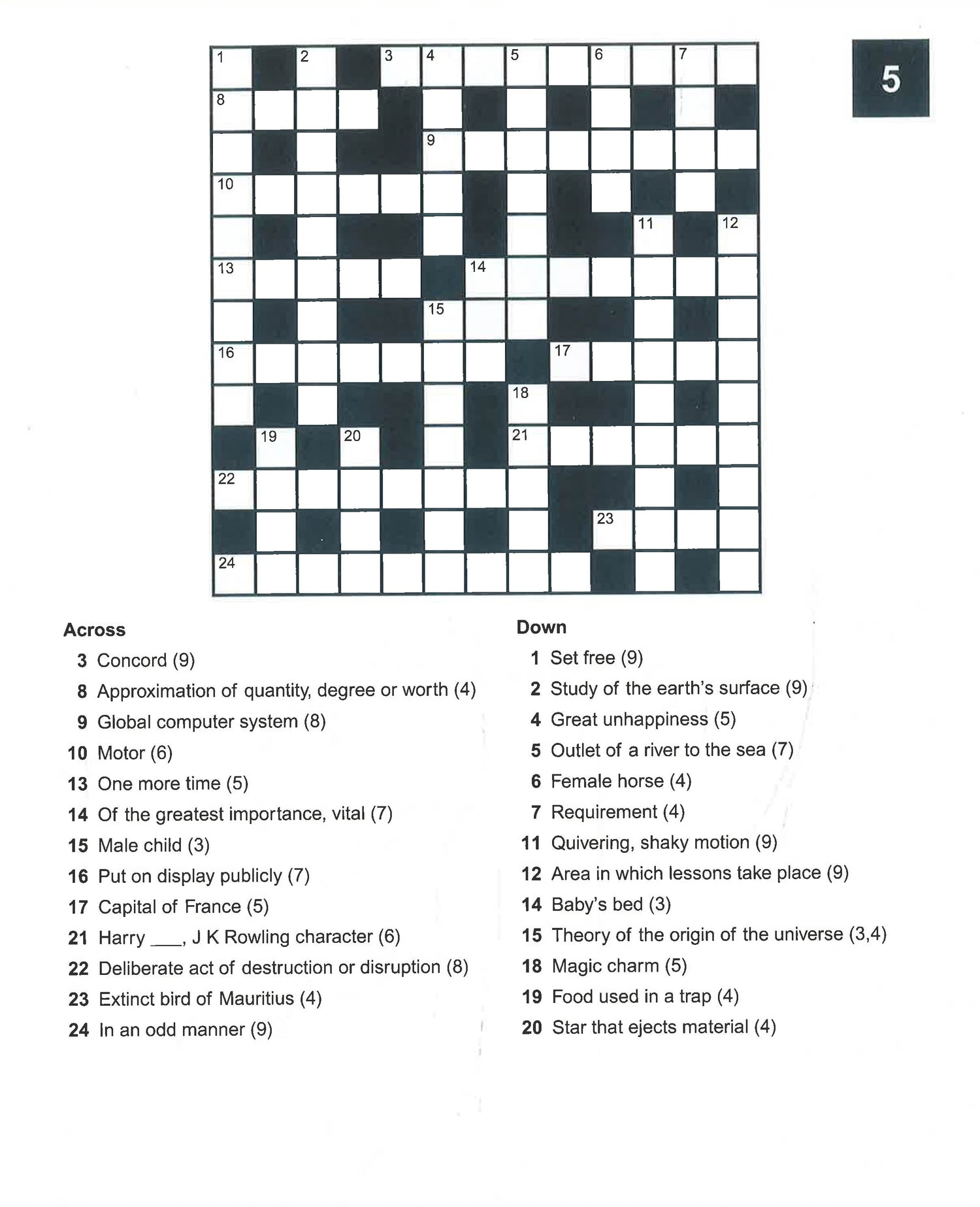 crossword large print – bookxcess