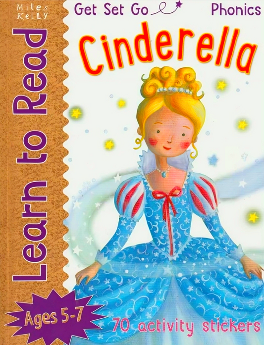 Cinderella Phonics Activity/Sticker Book
