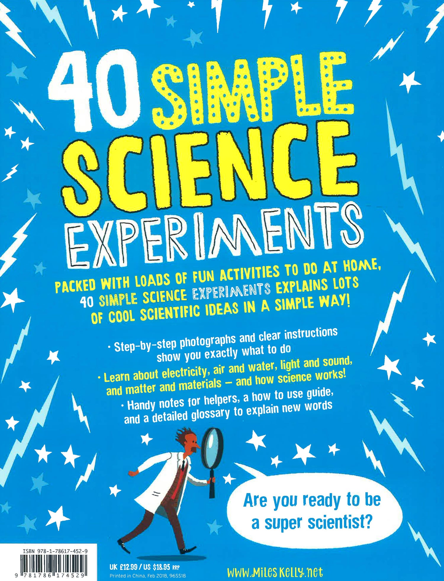 40 Simple Science Experiments – BookXcess