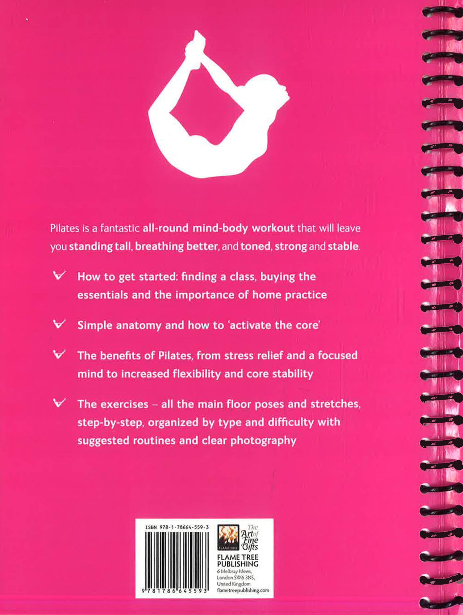 Pilates Core Strength, Exercises, Daily Routines BookXcess