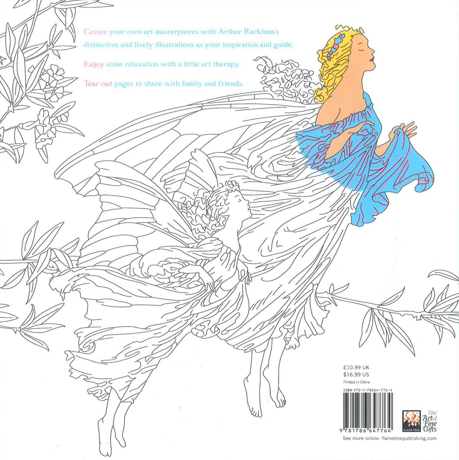Arthur Rackham Coloring Book Arthur Rackham (Art Colouring Book): Make Your Own Art Masterpiece ...