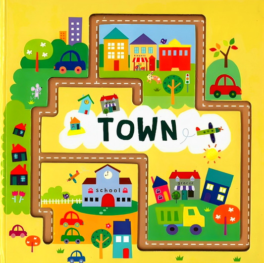 Town: Trace The Track Book