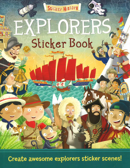 Sticker History Explorers Sticker Book
