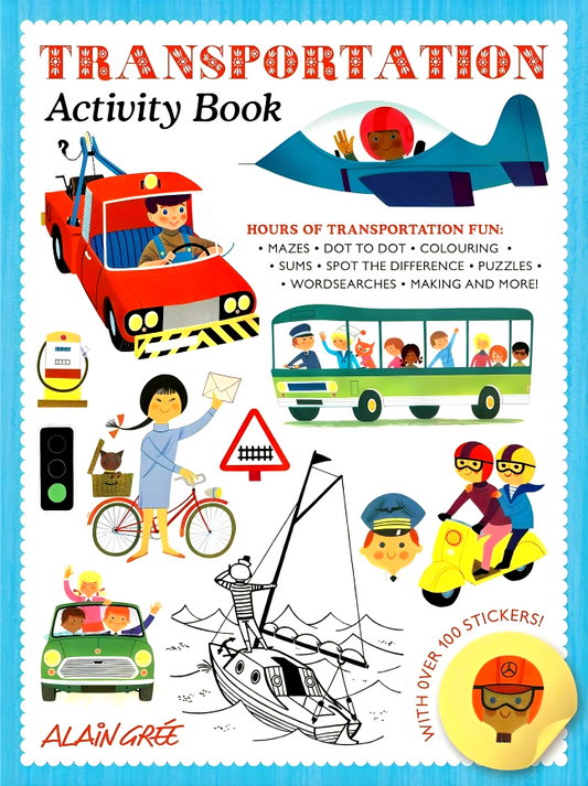 Transportation Activity Book