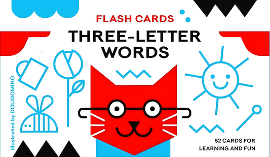 Bright Sparks Flash Cards - Three-Letter Words