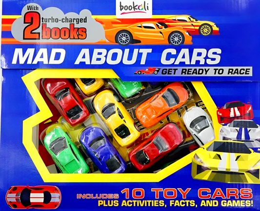 Mad About Cars (With 2 Books Turbo-Charged)