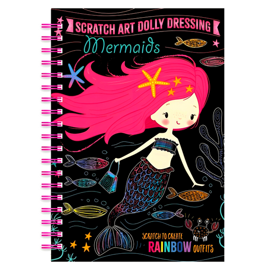 Scratch Art Dolly Dressing: Mermaids