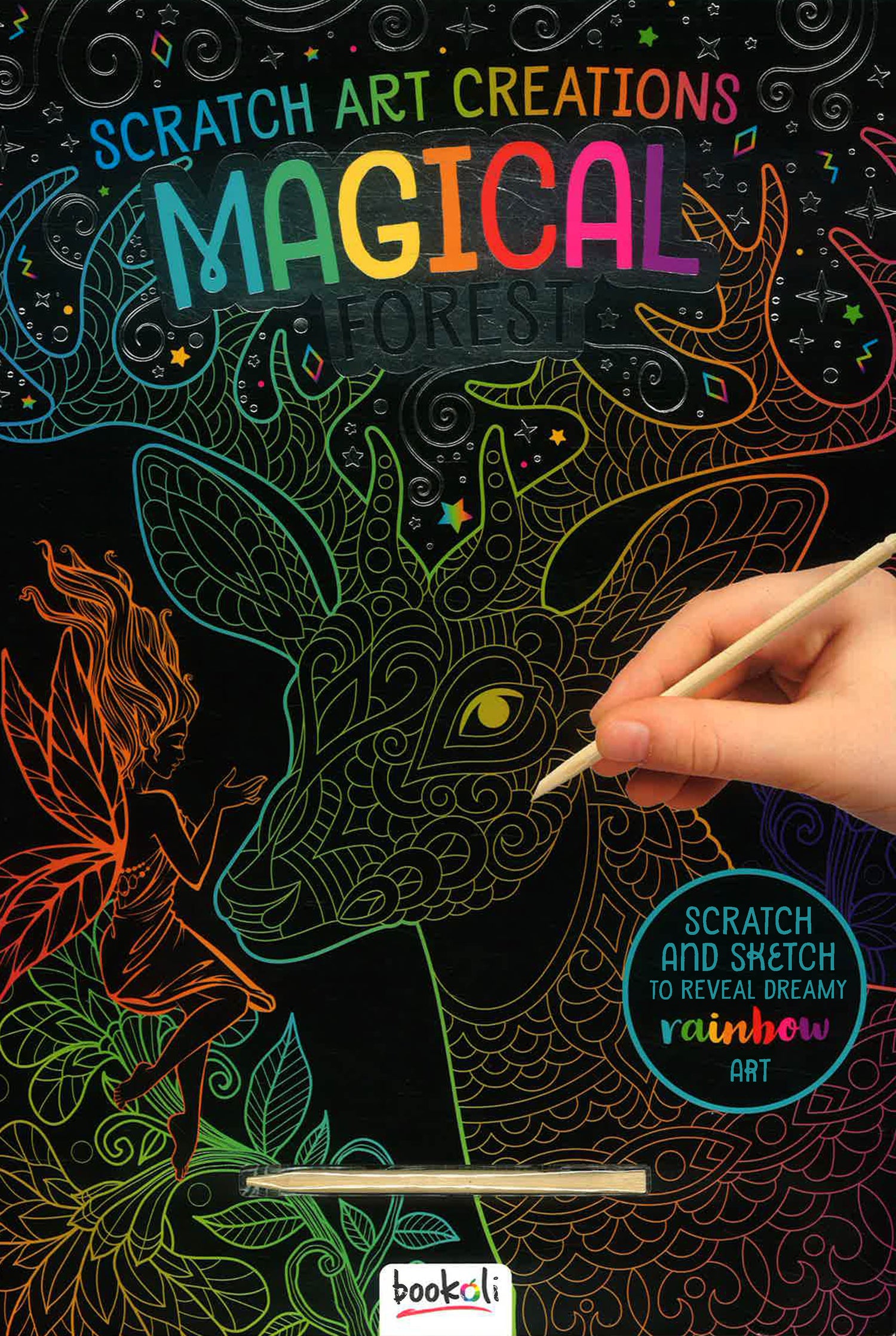 Scratch Art Creations: Magical Forest – BookXcess