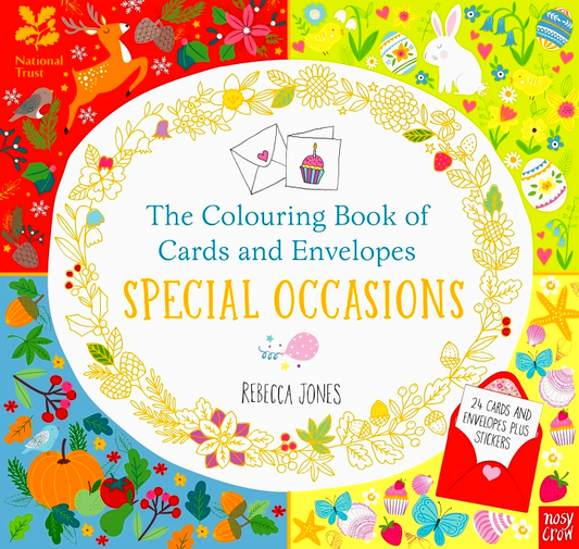 The Colouring Book Of Cards And Envelopes: Special Occasions