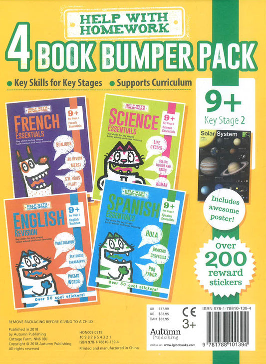 Help With Homework: 4 Book Bumper Pack 9+