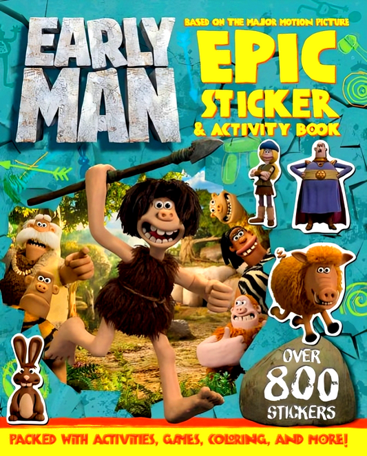 Early Man 'Epic Sticker & Activity'