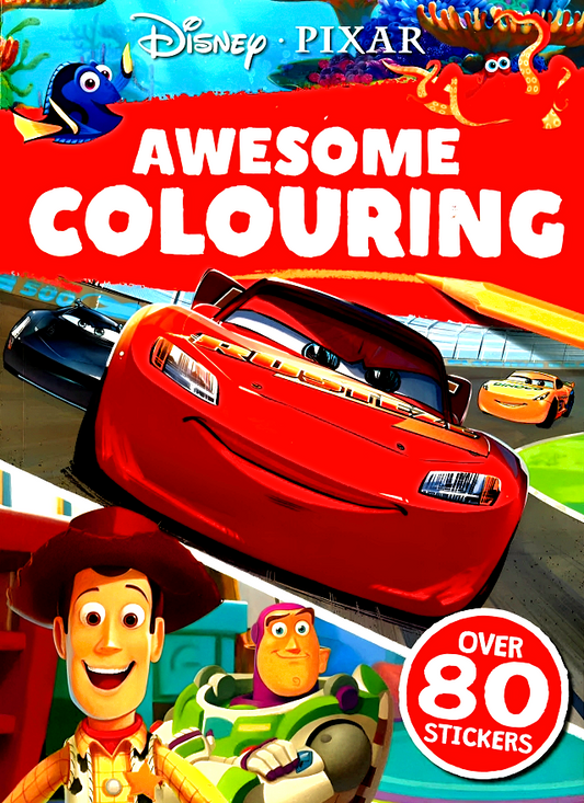 [Additional 30% Off From 27 Feb - 3 March 2024] Colouring Play Disney: Disney Pixar Mixed: Awesome Colouring