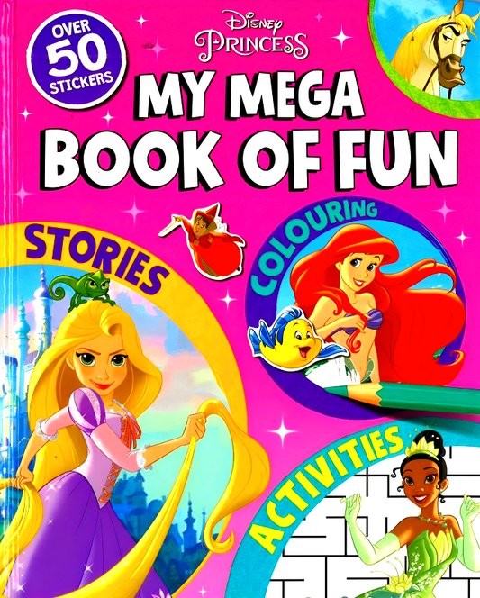 [Flash Sale  RM 12.53 from  1-6 May 2024] Disney Princess: My Mega Book Of Fun