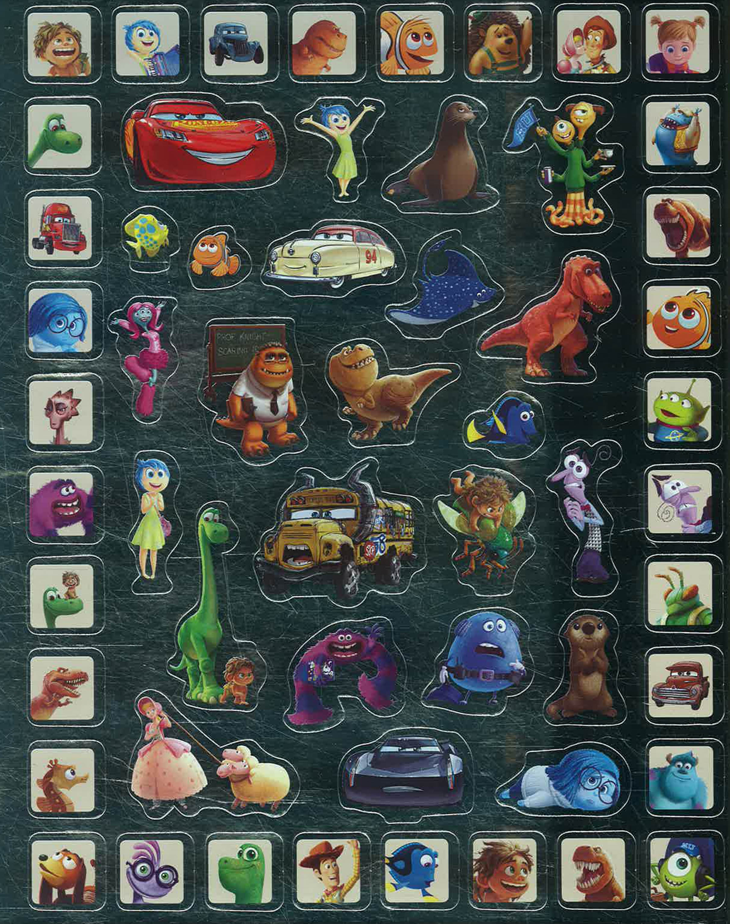 Pixar Sticker Pack 1001 Stickers Disney: Disney Pixar Mixed: 1001 Stickers – BookXcess