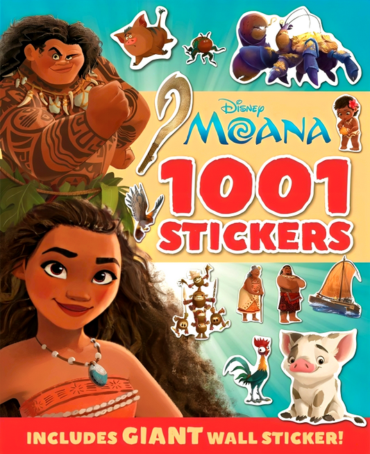 1001 Stickers Disney: Disney Moana: 1001 Stickers