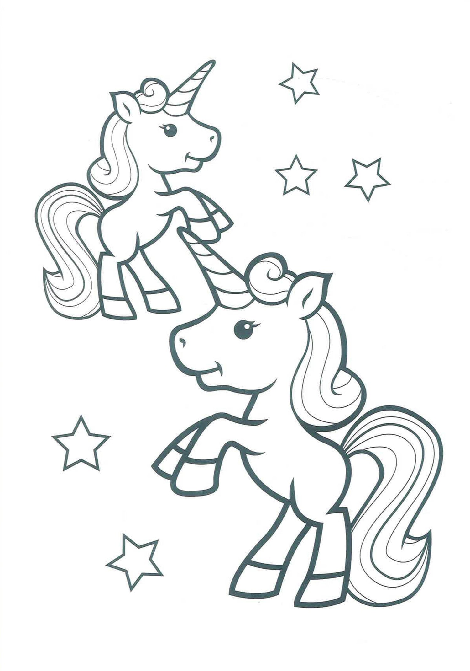 Unicorns Jumbo Colouring Book by Alligator Books – book cover