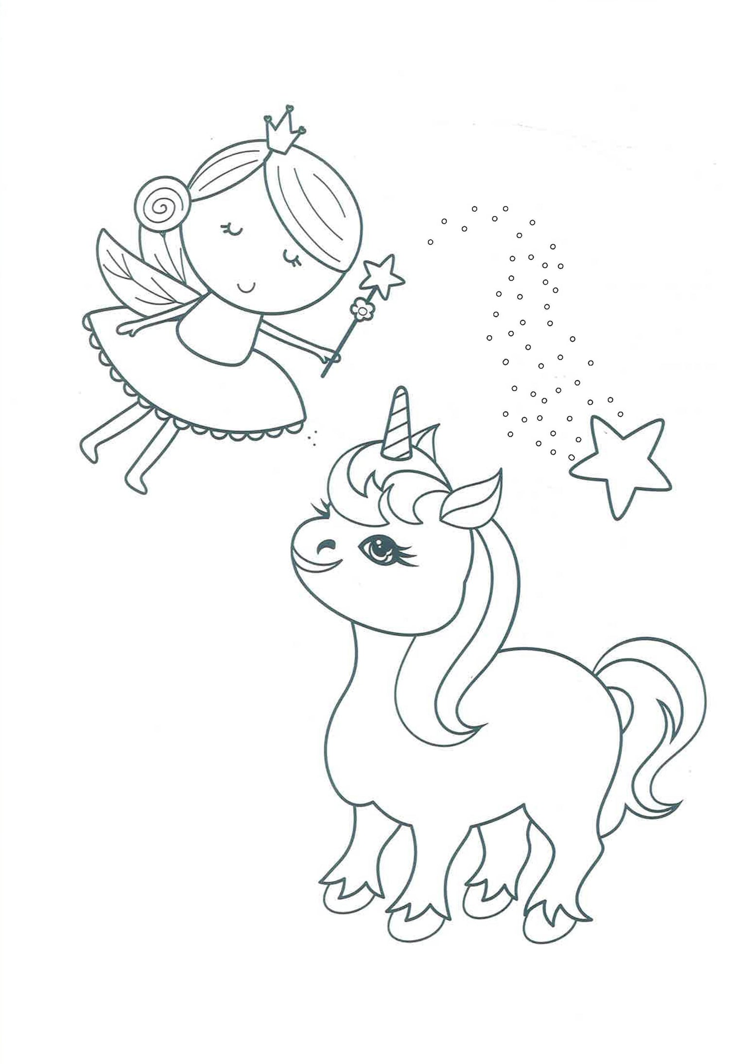 Unicorns Jumbo Colouring Book by Alligator Books – book cover