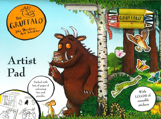 [Flash Sale  RM 13.93 from  1-6 May 2024] The Gruffalo Artist Pad