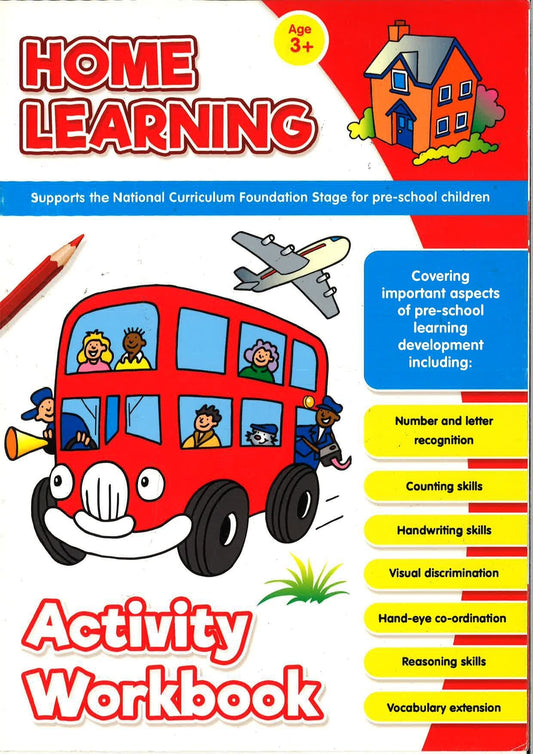 Home Learning Activity Workbooks (Red)