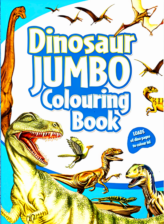 Dinosaur Jumbo Colouring Book