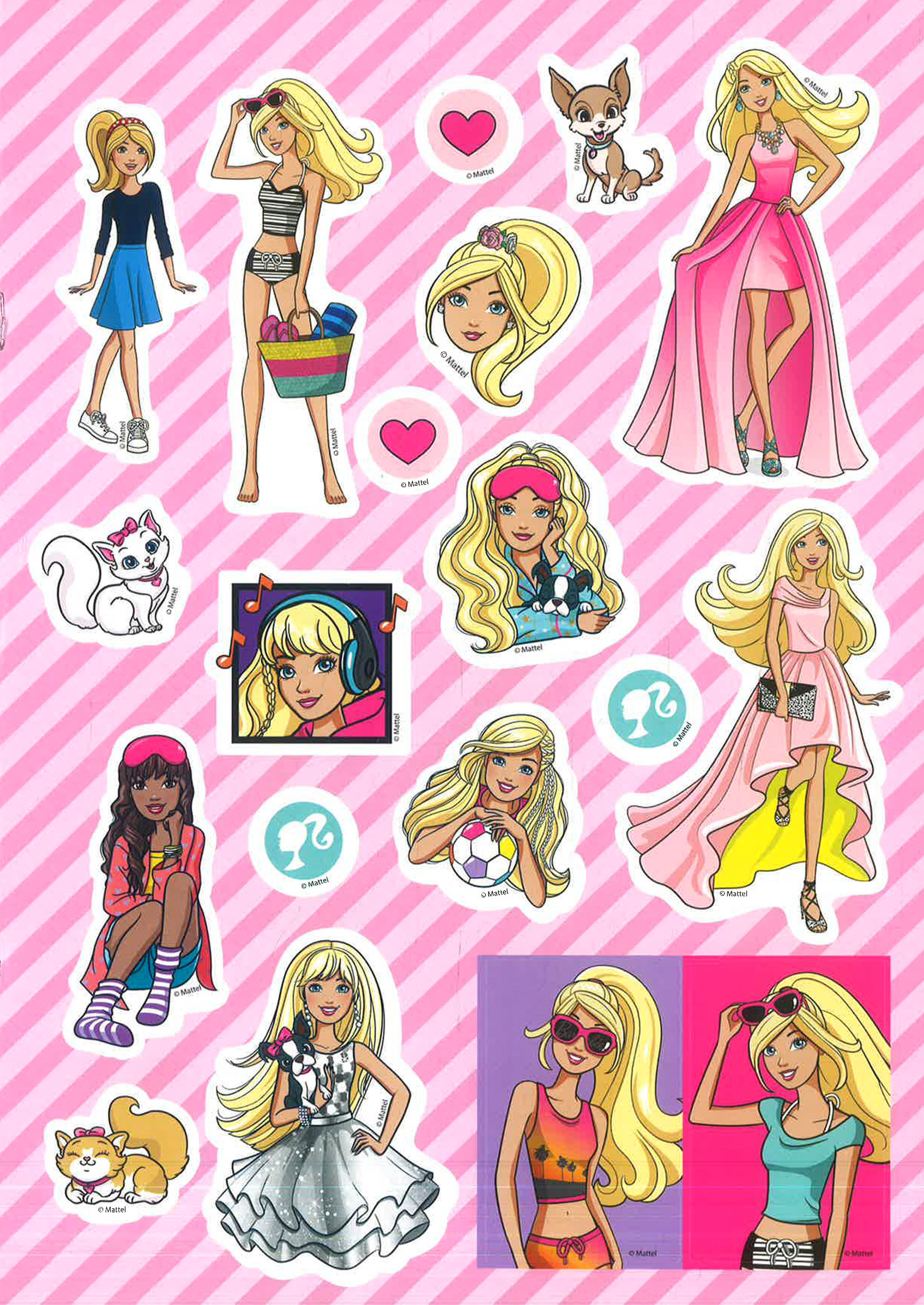 Barbie Sticker Model Barbie Sticker Book – BookXcess