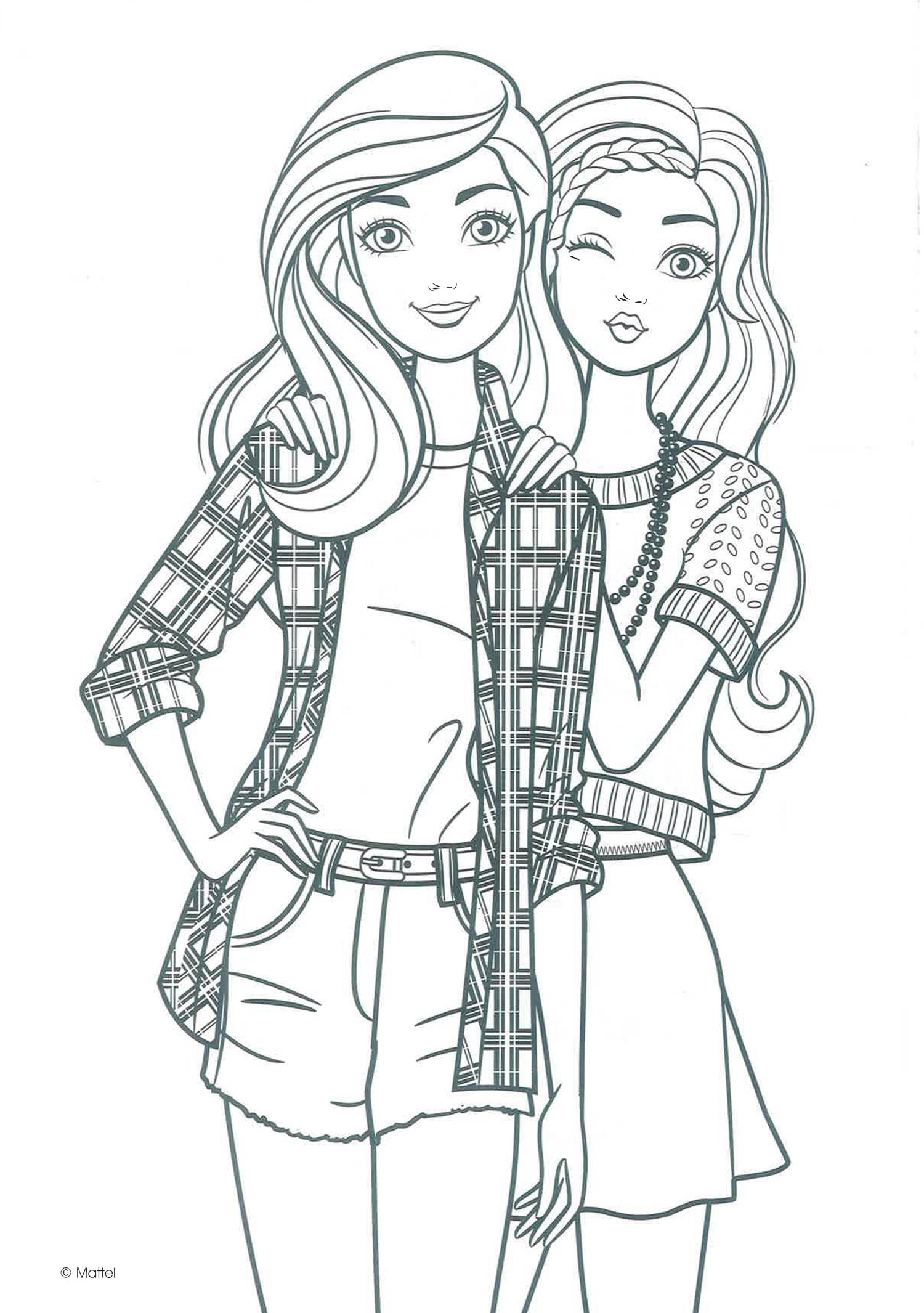 Barbie Jumbo Colouring Book 3 by Alligator Books – book cover