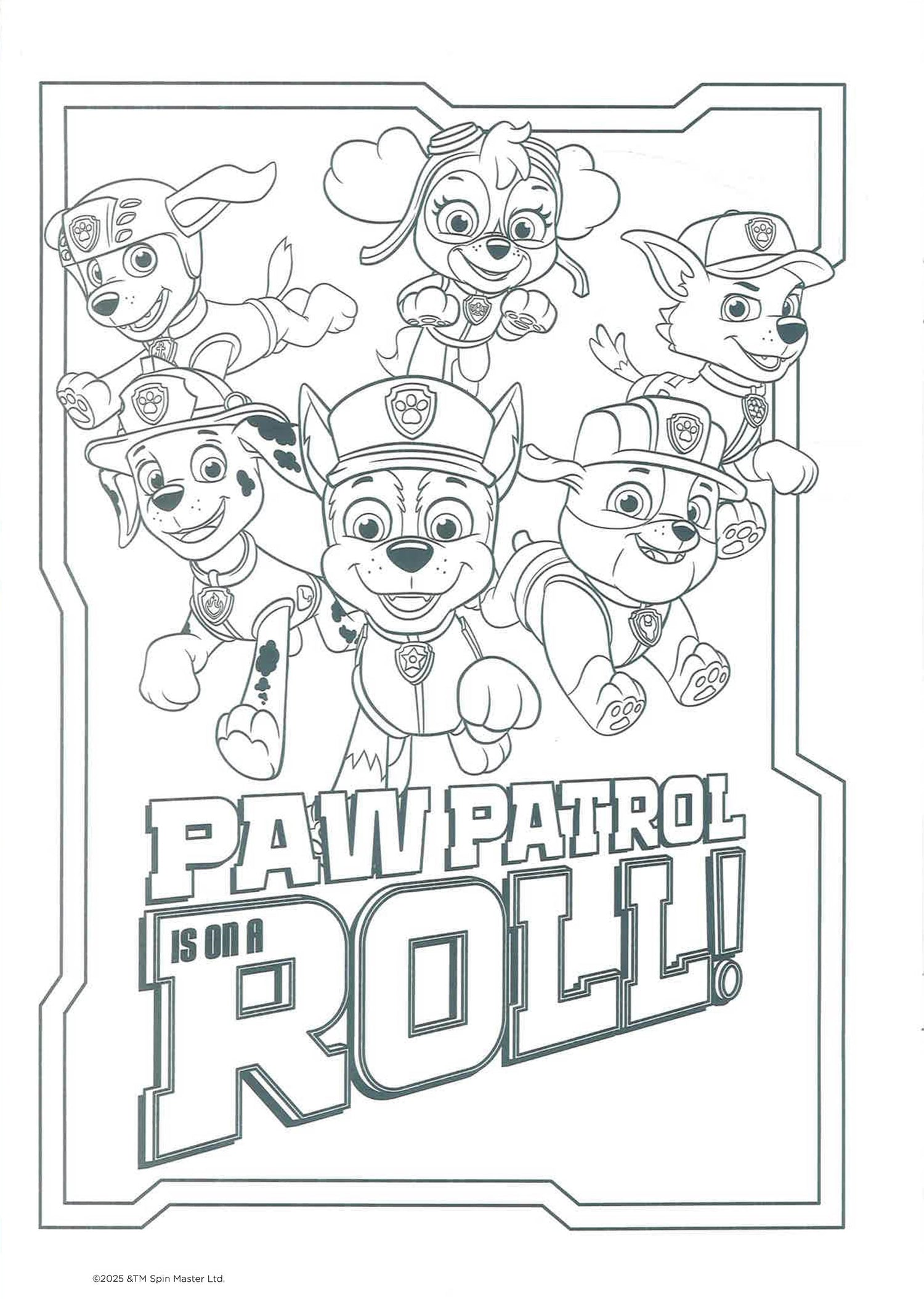 Paw Patrol Sticker Book by Alligator Books – book cover