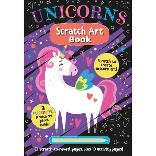Unicorns Scratch Art Set