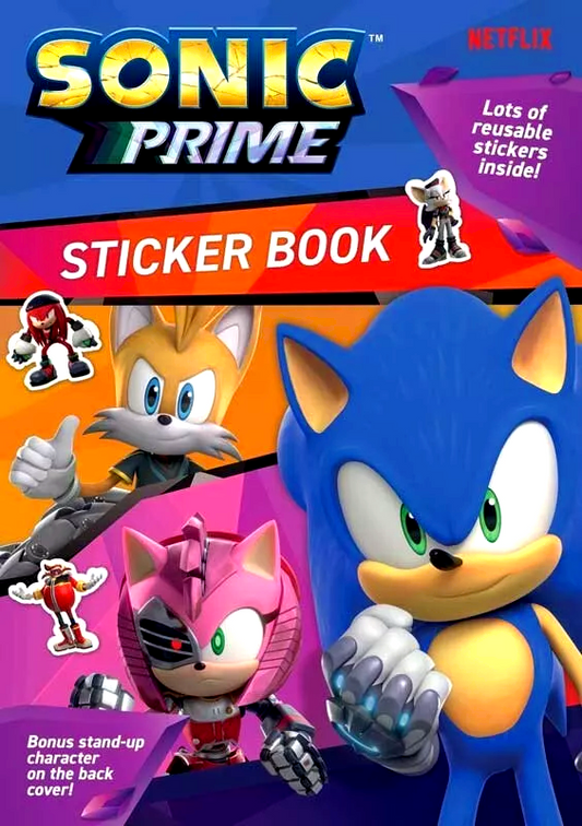Sonic Prime Sticker Book
