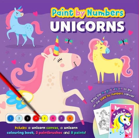 Unicorns Paint By Numbers Activity Kit