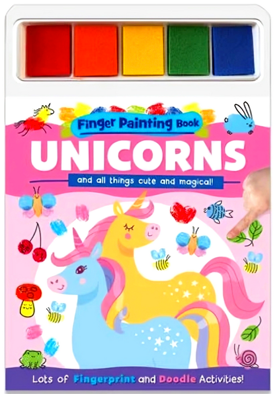 Finger Painting Book - Unicorn