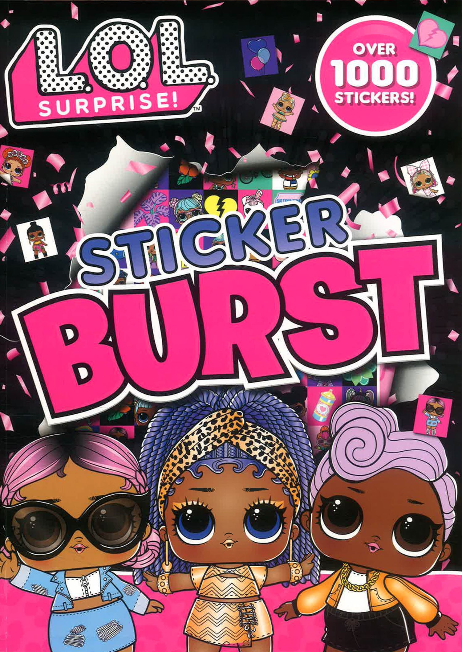 LOL Surprise Sticker Burst by Alligator Books – book cover