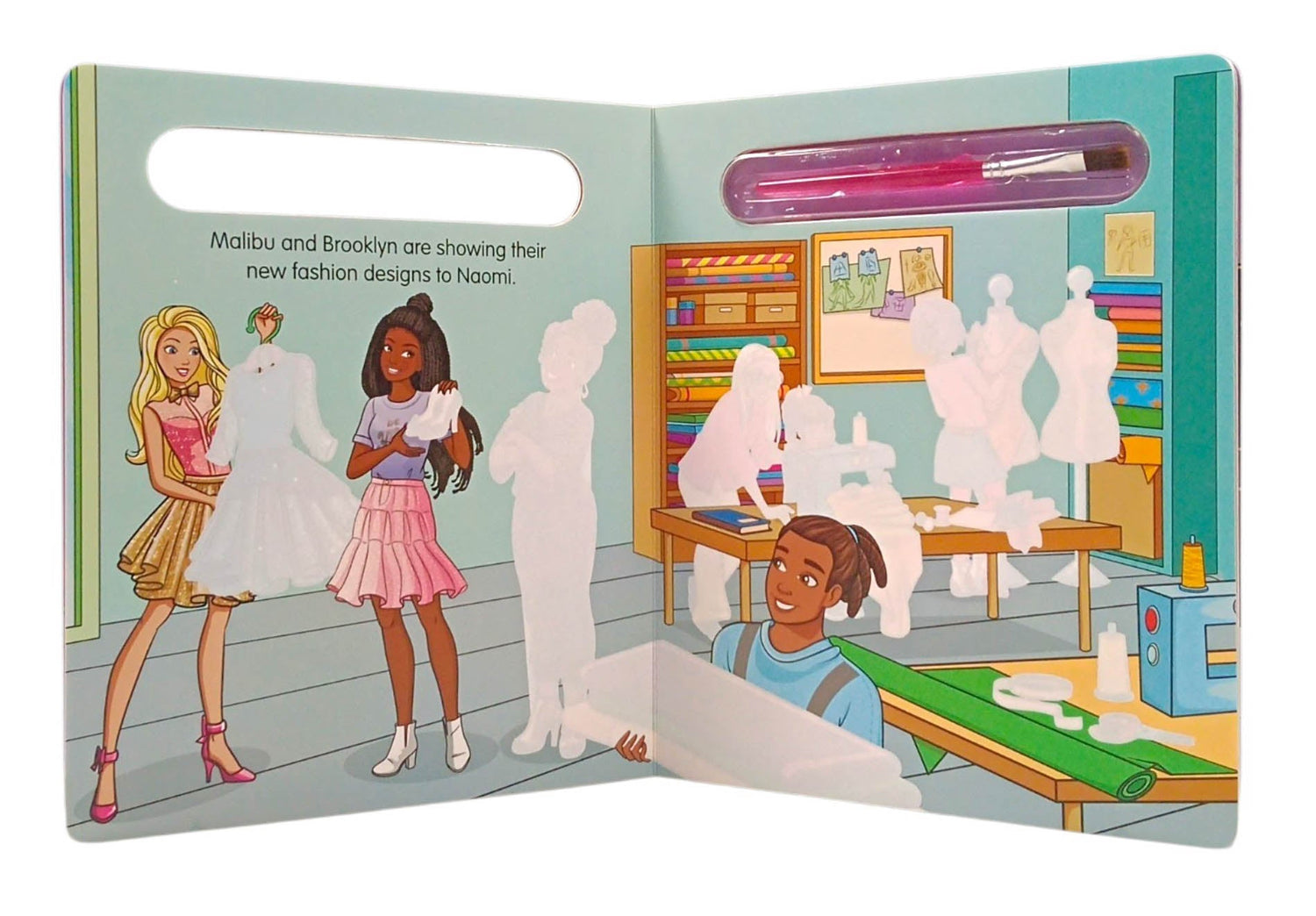 Barbie Aqua Magic Book by Alligator Books – book cover
