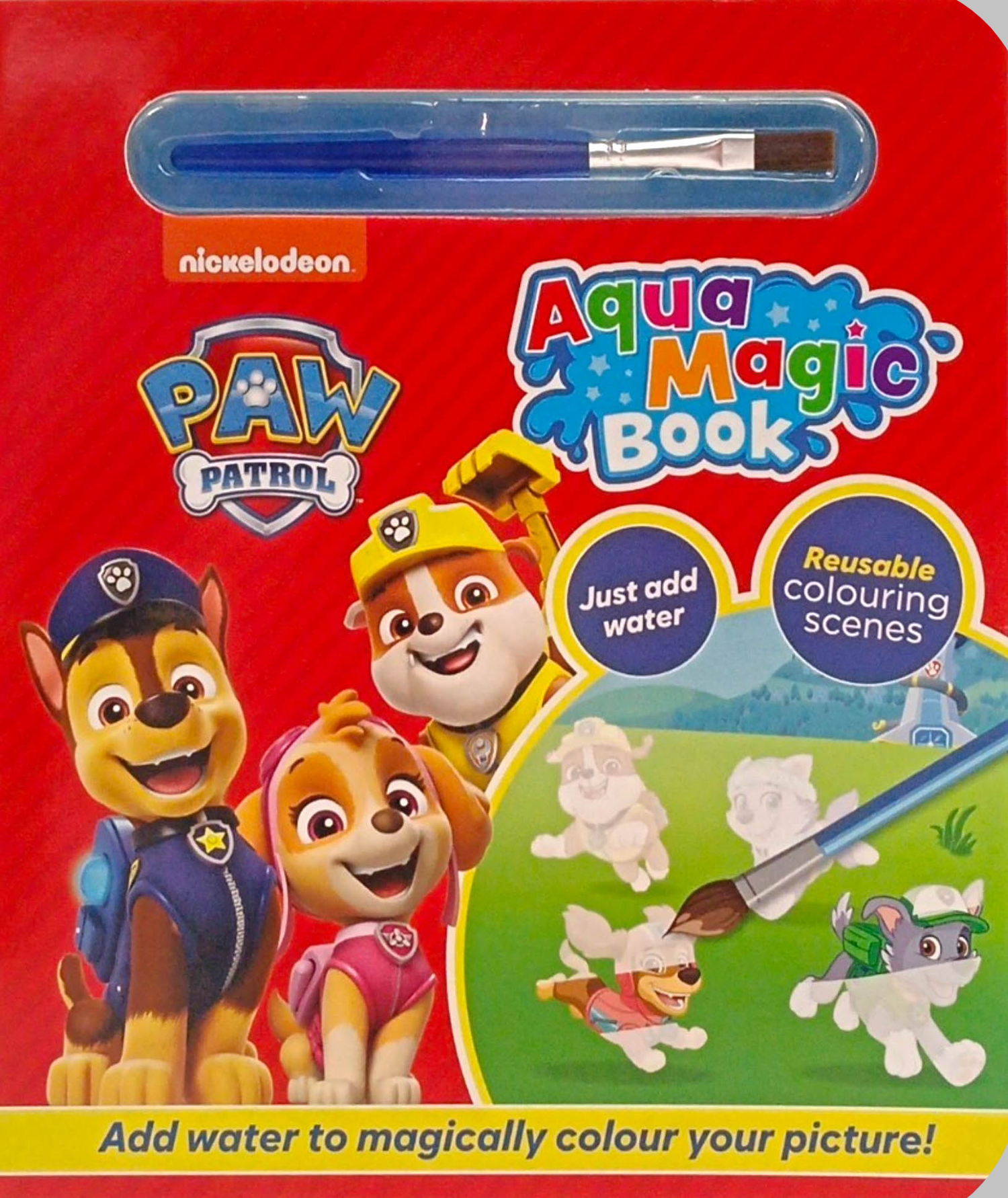 Paw Patrol Aqua Magic Book by Alligator Books – book cover