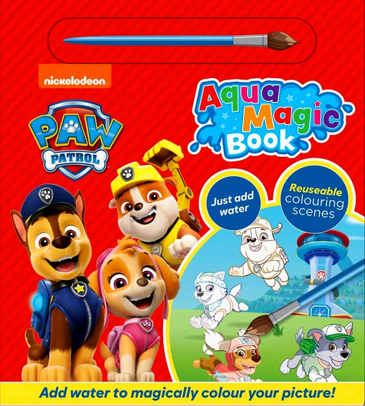 Paw Patrol Aqua Magic Book