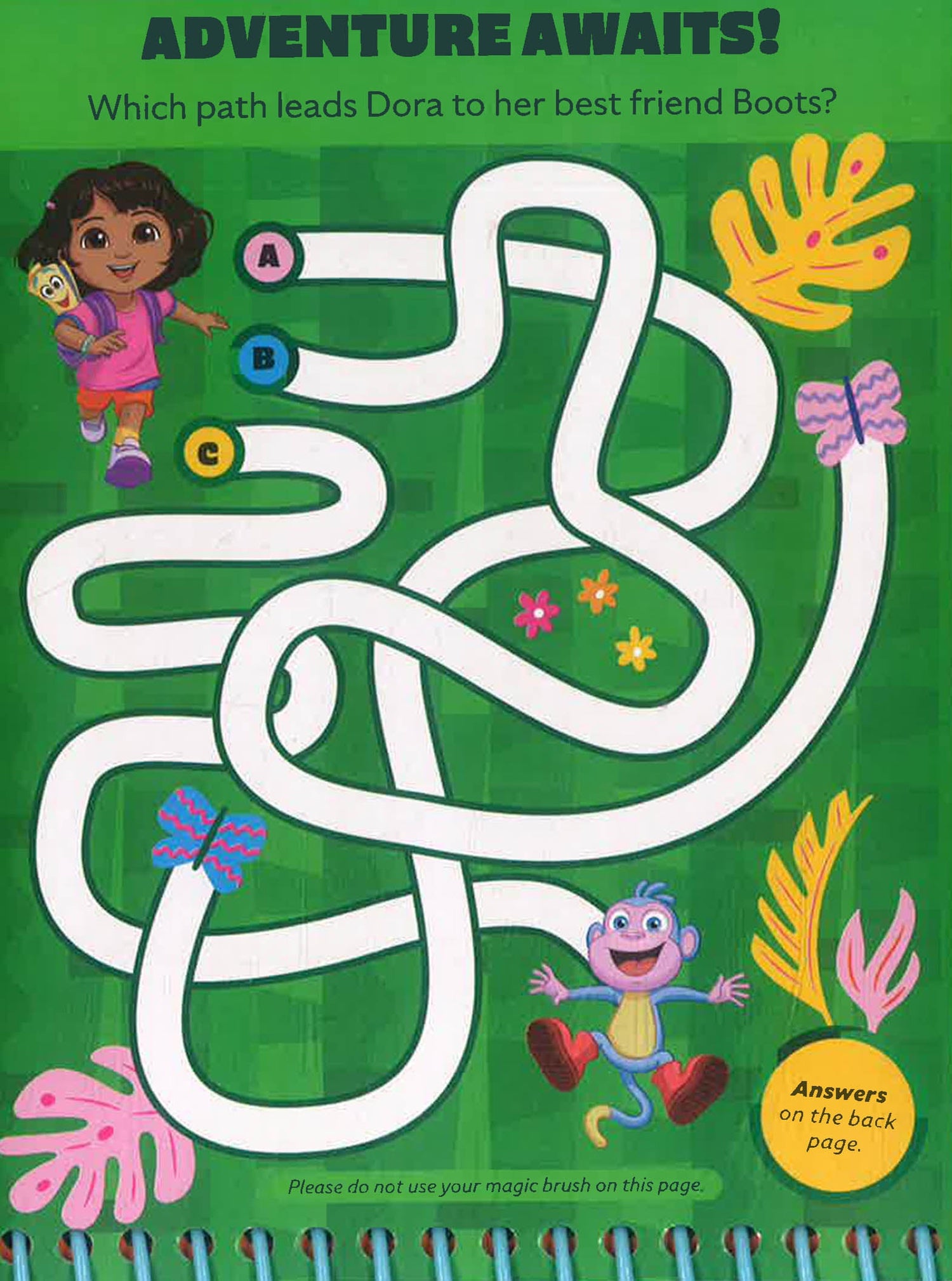 Dora Aqua Magic by Alligator Books – book cover