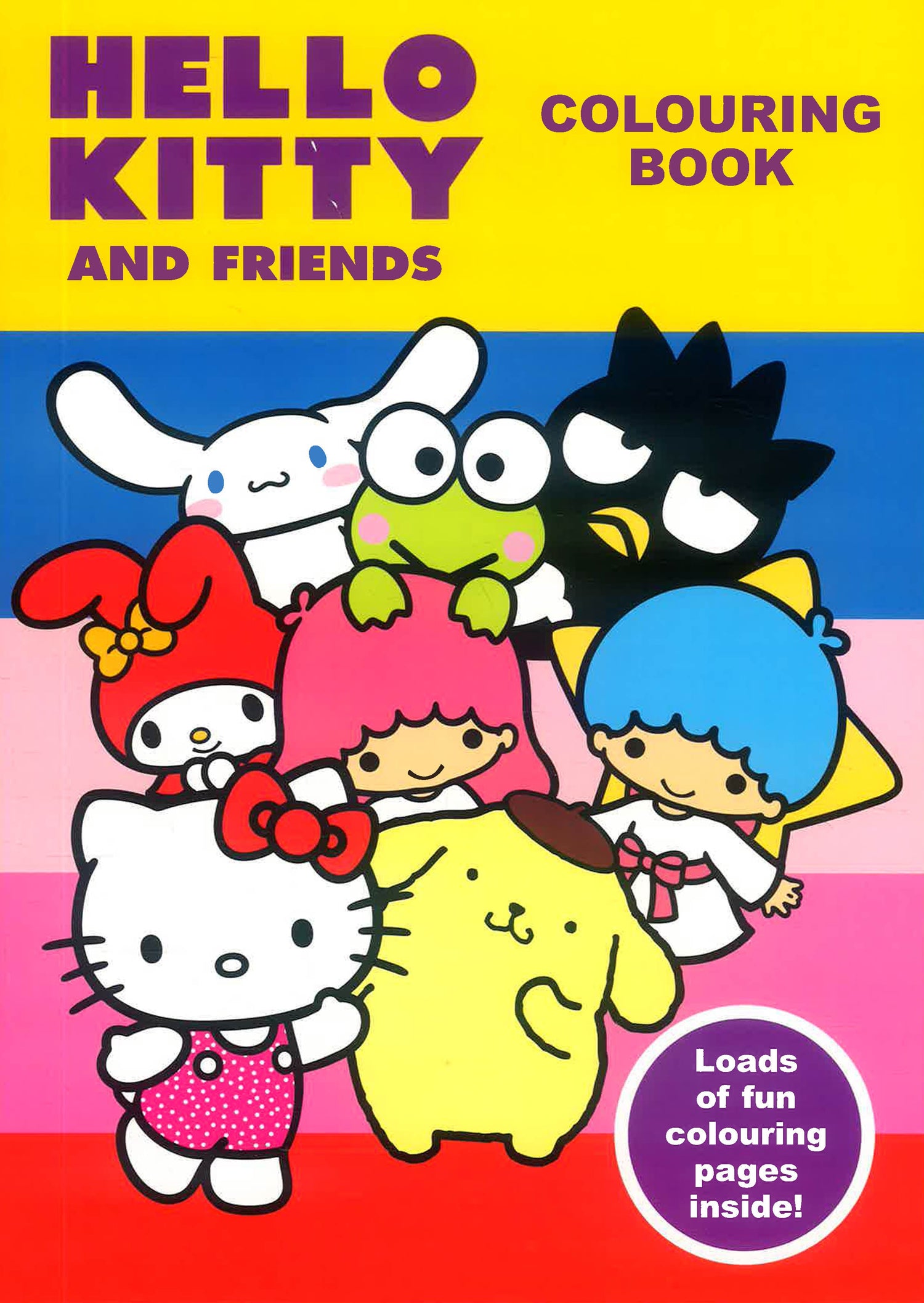 Hello Kitty And Friends Colouring Book by Alligator Books – book cover