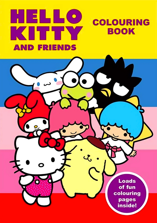 Hello Kitty And Friends Colouring Book
