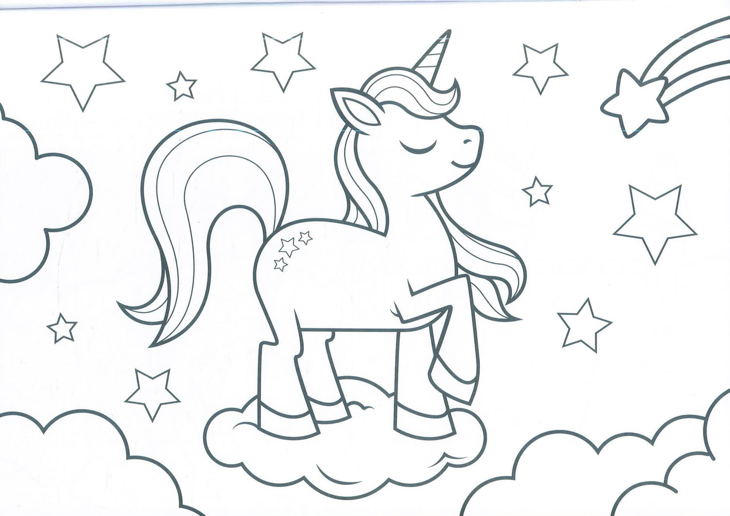 Unicorns Sticker Pad by Alligator Books – book cover