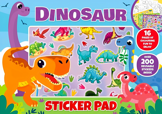 Dinosaur Sticker Pad